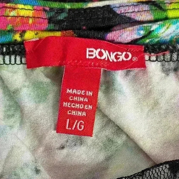 Bongo Molly Floral Maxi Skirt Junior Size Large - Picture 8 of 12